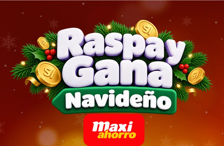 Raspa y Gana Navideño · Maxi Ahorro